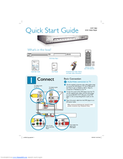 Philips DVP3960/93 Quick Start Manual