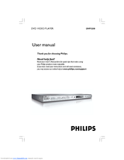 Philips DVP5200 User Manual