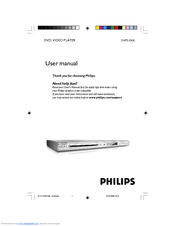 Philips DVP5100K/13 User Manual