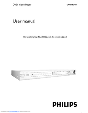 Philips DVP762/05 User Manual