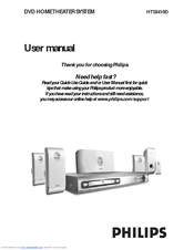 Philips HTS3410D User Manual
