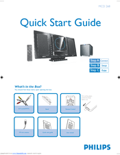Philips MCD268/93 Quick Start Manual