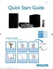 Philips MCD177/98 Quick Start Manual