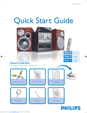 Philips MCD295/12 Quick Start Manual