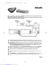Philips DVP3050V/51 Quick Use Manual
