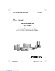 Philips HTS5000W User Manual