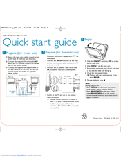Philips PET7402A/37 Quick Start Manual