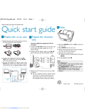 Philips PET7402/37B Quick Start Manual