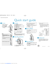 Philips PET988/12 Quick Start Manual