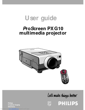 Philips ProScreen PXG10 User Manual