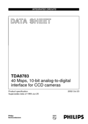 Philips TDA8783 Datasheet