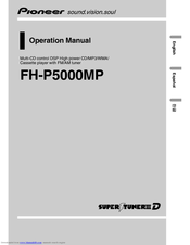 Pioneer FH-P5000MP Operation Manual
