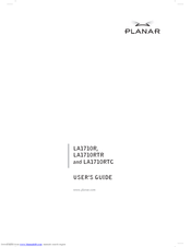 Planar LA1710RTR User Manual