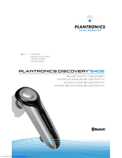 Plantronics Discovery 640E User Manual
