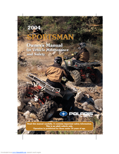 Polaris Sportsman 500 HO 2004 Owner's Manual