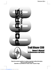 Polaris TRAIL BLAZER 330 Owner's Manual