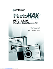 Polaroid PhotoMAX PDC 1320 User Manual