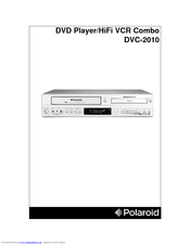 Polaroid DVC-2010 User Manual