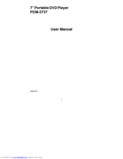 Polaroid PDM-2737 User Manual