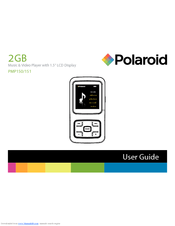 Polaroid PMP151 User Manual