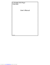 Polaroid PDM-0084 User Manual