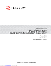 Polycom 1725-31402-001 User Manual