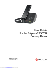Polycom CX 200 User Manual