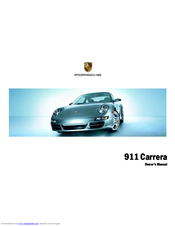 Porsche 911 CARRERA 4 - Owner's Manual