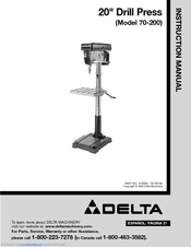Delta 70-200 Instruction Manual
