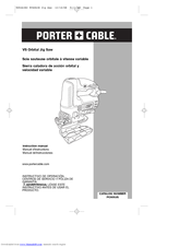 Porter-Cable PC600JS Instruction Manual