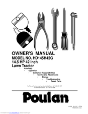 Poulan Pro 161608 Owner's Manual