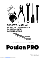 Poulan Pro 191697 Owner's Manual