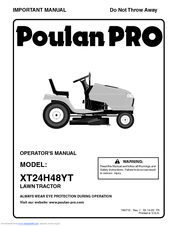 Poulan Pro 196712 Operator's Manual