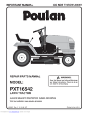 Poulan Pro 423307 Repair Parts Manual