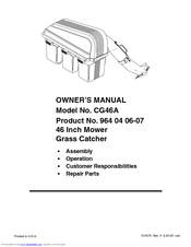 Electrolux 964 04 06-07 Owner's Manual
