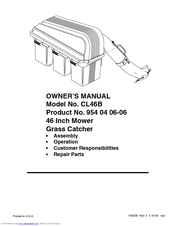 Electrolux CL46B Owner's Manual