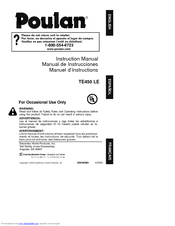 Poulan Pro 530163369 Instruction Manual