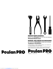 Poulan Pro PPWT62522 Repair Parts Manual