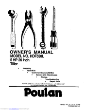 Poulan Pro HDF550L Owner's Manual