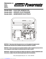Powermate PM0496504.18 Product Manual