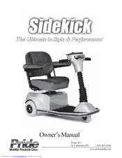 Pride Mobility Sidekick SC-200 Owner's Manual