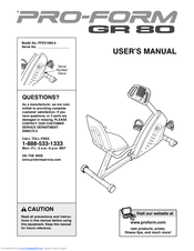 ProForm PFEX1995.0 User Manual