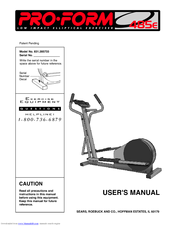 ProForm 831.285733 User Manual