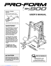 ProForm PFB48031 User Manual