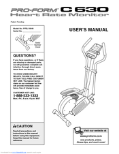 Pro-Form PFEL19540 User Manual