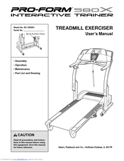 ProForm 580x Interactive Trainer User Manual