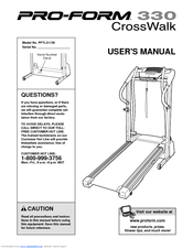 ProForm 325i Treadmill User Manual