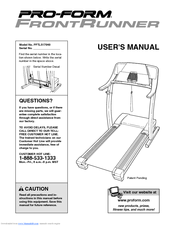 ProForm PFTL517040 User Manual