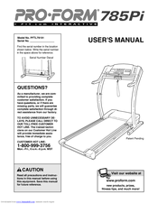 ProForm PFTL79191 User Manual