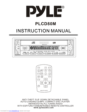 Pyle PLCD80M Instruction Manual